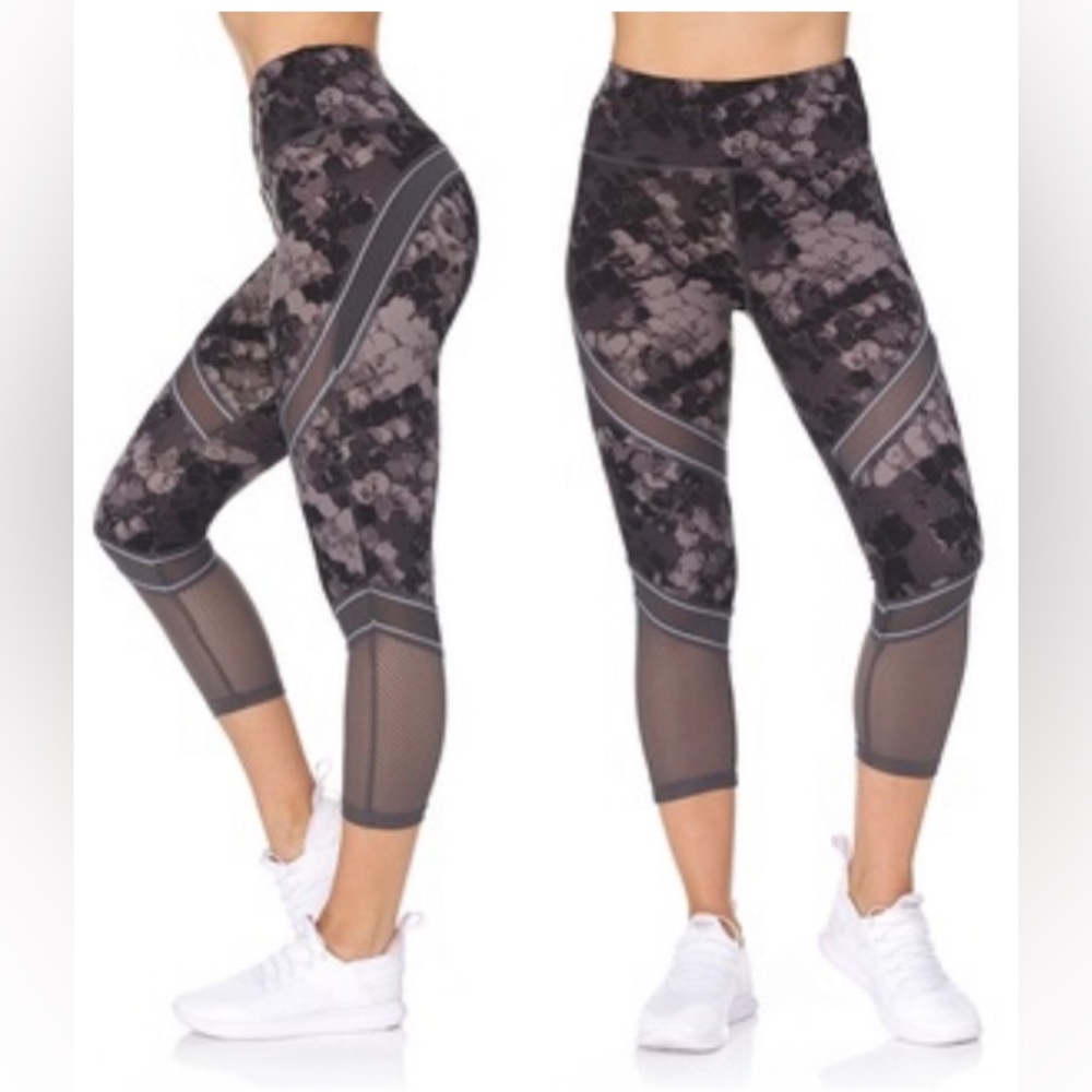 Womens High Waisted Activewear Workout Leggings